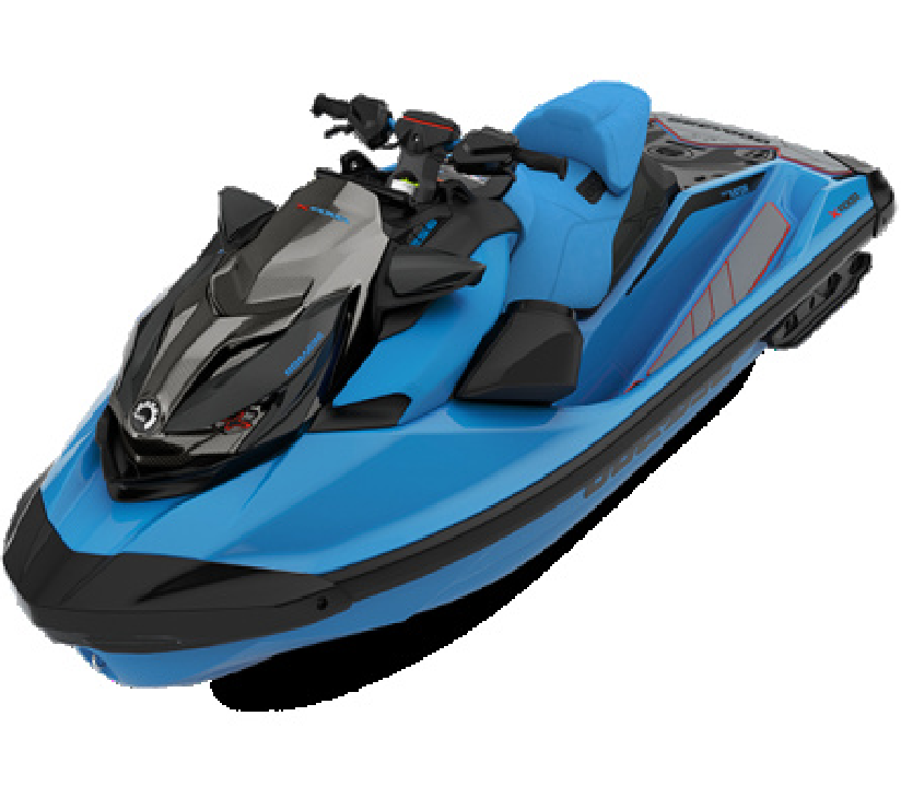 2026 Sea-Doo RXP-X 300 HP jet ski for sale - Premium blue edition
Luxury personal watercraft with sporty design for adult riders
Sea-Doo RXP-X jet ski with ergonomic seat and deep-V hull
Blue sport jet ski on white background
Modern personal watercraft for recreational use