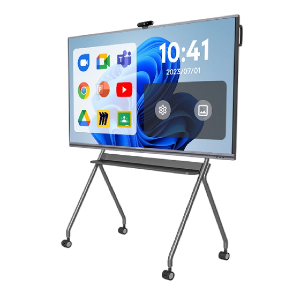 Commercial smart display for video conferencing and collaboration
Android-based interactive flat panel for modern office meetings
Procurement solution for smart office equipment and digital signage
All-in-one meeting device with touch screen and app support
Smart workplace technology: interactive display for team collaboration
High-tech conference room setup featuring a smart digital whiteboard
